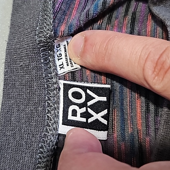 Roxy XL purple and gray long sleeve shirt - Picture 5 of 7